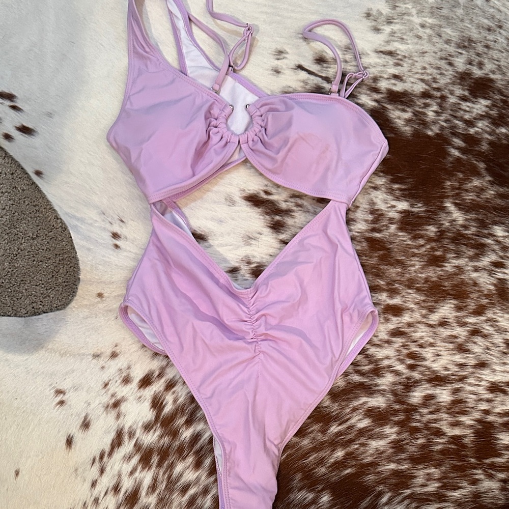 Women’s Purple One Piece Swimsuit
